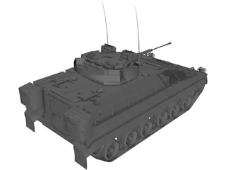 MCV-80 Warrior 3D Model
