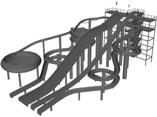 Waterpark 3D Model