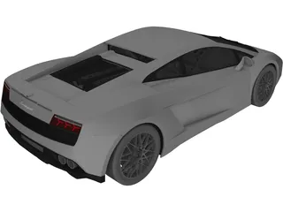Lamborghini Gallardo LP560-4 3D Model