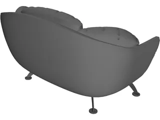 Sofa Alabama 3D Model