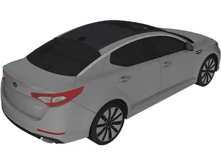 Kia Optima SX GDI 3D Model