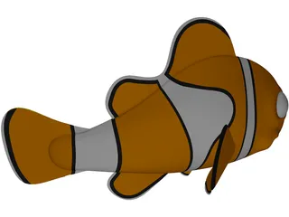 Nemo Fish 3D Model