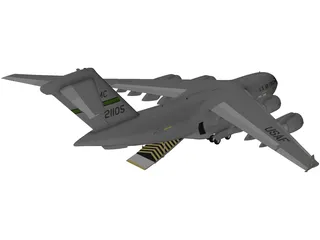 Boeing C-17 Globemaster III 3D Model