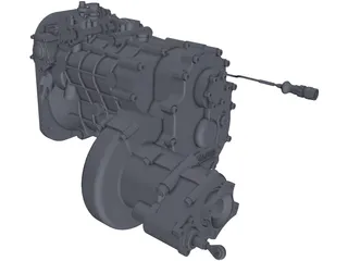Gearbox Sadev BV SC90-20-150 EVO 3D Model