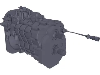 Gearbox Sadev BV SC90-20-SA 3D Model