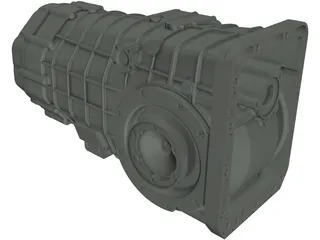 Gearbox Sadev BV SL90-20 4RM 3D Model