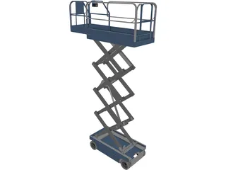 Scissor Lift 3D Model