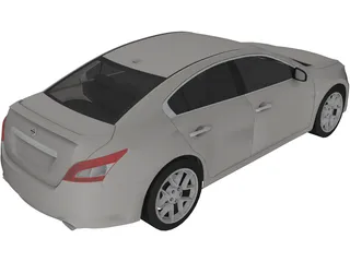 Nissan Maxima (2009) 3D Model