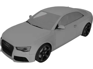 Audi RS5 Coupe (2012) 3D Model