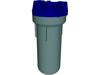 Water Filter 3D Model