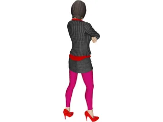 Ada Wong Damnation 3D Model