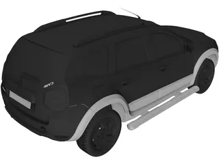 Renault (Dacia) Duster D-Cross 3D Model