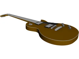 Gibson Les Paul Electric Guitar 3D Model