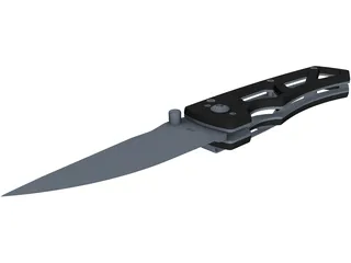 Tactical Knife 3D Model