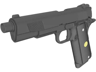 Colt M1911A1 3D Model