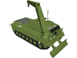 Engineer Tank 3D Model