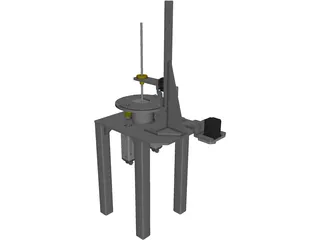 Auto Welding Table 3D Model