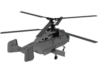 Kamov Ka-28 Helix 3D Model