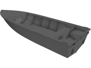 Racing Boat 3D Model