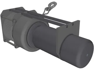 Winch 3D Model