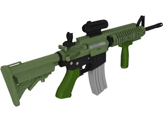 M4A1 3D Model