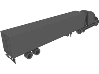 Freightliner Cascadia 3D Model