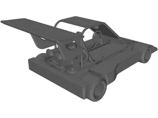 Superfly Go Kart 3D Model