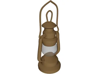 Ramadan Lantern Old 3D Model