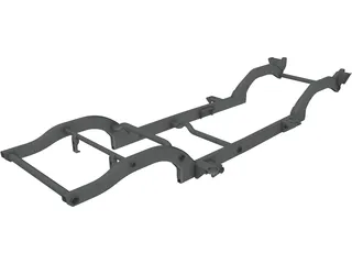 Suzuki Vitara Chassis 3D Model