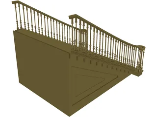 Stair 3D Model