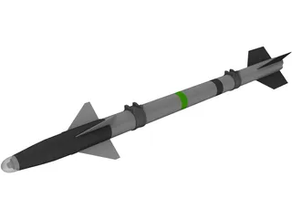 AIM-9 3D Model