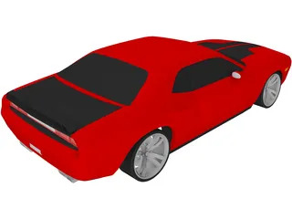 Dodge Challenger 3D Model