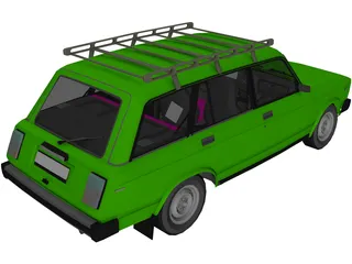 VAZ 2104 3D Model