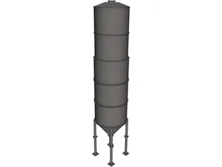 Silo 3D Model