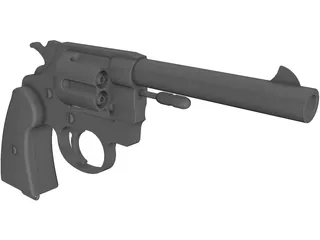 Colt .45 1917 3D Model