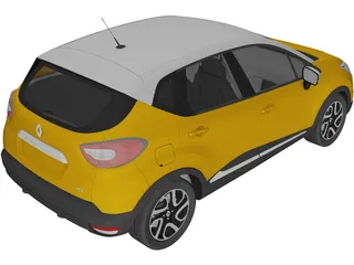 Ranault Captur (2014) 3D Model