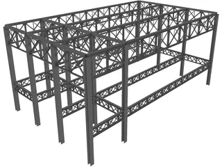 Scaffold 3D Model