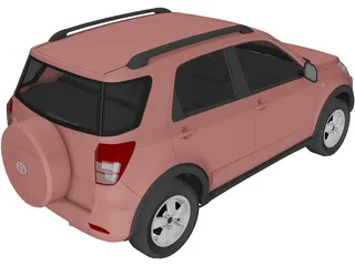 Toyota Rush (2006) 3D Model