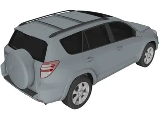 Toyota RAV4 Limited (2012) 3D Model