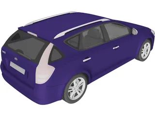 Kia Ceed SW (2013) 3D Model