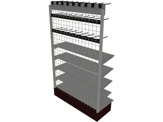 Mesh Shelf 3D Model