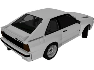 Audi Sport Quattro [B2] (1983) 3D Model