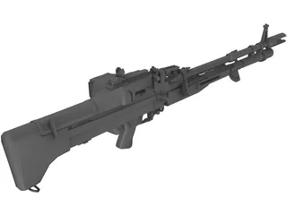 M60 3D Model