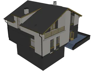 House Private 3D Model