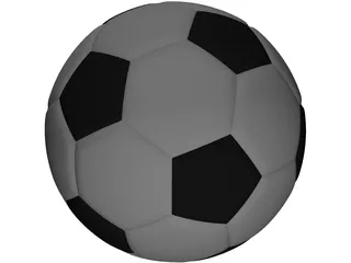 Football 3D Model