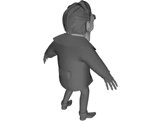 Up Man 3D Model