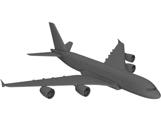 Airbus a380 3D Model