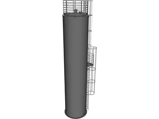 Water Tank 3D Model