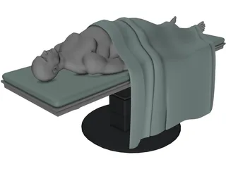 Forensic Subject 3D Model