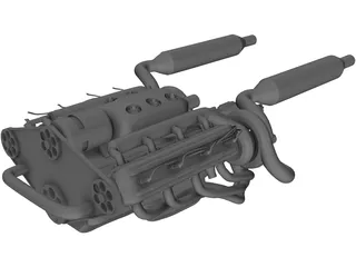 Engine 3D Model